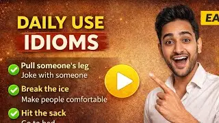 📚 Daily Use Idioms with Meaning | Learn English fast 
