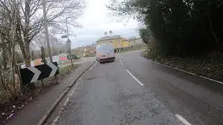 Two near misses cycling in Bromley