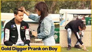Blind Gold Digger Prank On Boy By Simran Verma | Chik Chik Boom