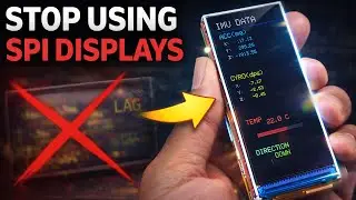 Stop Using SPI Displays -  MaTouch ESP32-S3 Parallel TFT 3.16 inch ST7701S by MakerFabs
