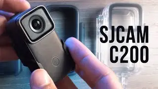 SJCAM C200 CAMERA DE AÇÃO TESTE E REVIEW