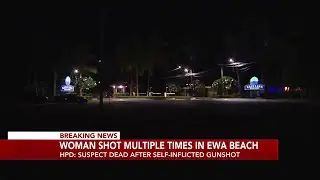 Woman shot multiple times in alleged Ewa Beach attempted murder-suicide