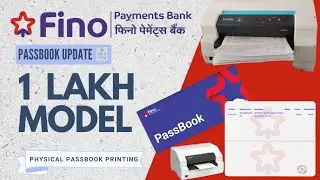 physical passbook update Fino payment bank,passbook,printing machine,fino,branch, banking outlets