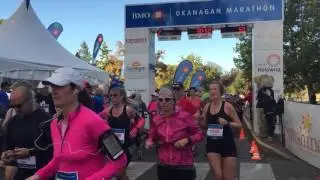 Raw video of the start of the BMO Half Marathon