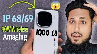IQOO 15 Is Amazing! | IP 68 wireless charging 40w | 7000mah battery with Snap 8 Elite gen 5