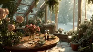 Romantic Winter Bossa Nova   Cozy Cafe Vibes & Smooth Jazz Piano for Study Time