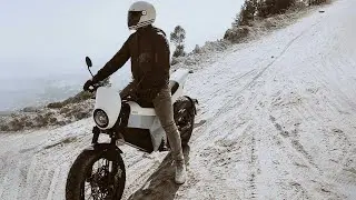 Can the Yatri P1 Electric Motorcycle Conquer This Steep Hill with Two People?