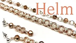 Helm weave Chain Maile Jewellery - Day 3 - 12 Days of Christmas