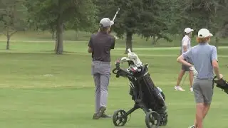 Golf: Bottineau's Palmer and Minot's Strange win DJGA Tournament at the Vardon Golf Club