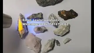 254nm 255nm UVC LED Flashlight with White light & Yellow light for Gemstones detection LED Torch