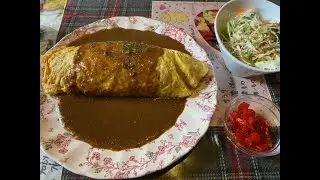 TEAROOM Cuerna Vaca (クエルナバカ) の オムライス
