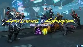 PLAYING THE NEW CYBERPUNK GAMEMODE IN APEX LEGENDS!