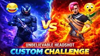 Me With My Sub - 1v1 Custom Challenge | free Fire | #freefire #video 
