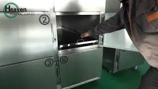 Mortuary refrigerator with 1 ,2,3,4,6 chambers