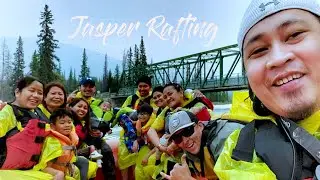 Pagbalsa sa Puting Tubig Ilog ( White Water River Rafting ) Jasper alberta Day 3 of 3 Part 1