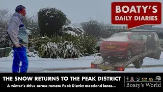 Say Hello, Wave Goodbye | The snow returns and my lovely car is taken for scrap…😢