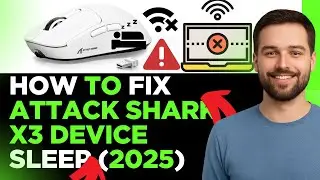 Как исправить ошибку Attack Shark X3 в спящем режиме (2025) &mdash; пошагово