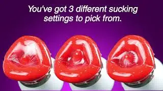 Adult Sex Toys for Wome 3IN1 Mouth-Shaped Sucking Vibrator Sex Toys