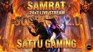 ROAD TO SAMRAT! 👑 SCARFALL 2.0 | 24/7 NON-STOP LIVE STREAM 🎮