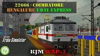 OR/MSTS | 22666 - Coimbatore-Bengaluru Uday Express