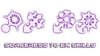 Dragon Nest Sorceress 70 EX Skills