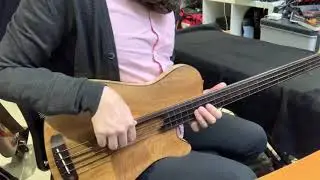 Rob Allen Mouse 30 fretless bass test drive