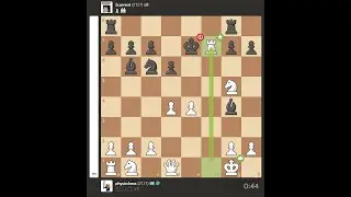 KINGS GAMBIT ACCEPTED !!! #chess #chess #games #chessgames #chessmaster #carom #kingsgambit