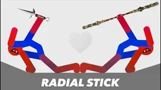 Best Falls | Stickman Dismounting compilation of funny moments RADIAL STICK #742