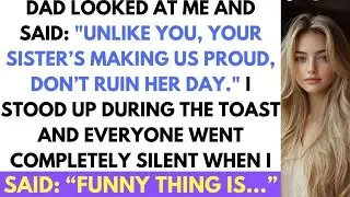 Family Told Me To Stay Quiet At My Sister’s Wedding, Unlike You, She Makes Us Proud; But I