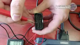 Lonsdor - K518 - OBDII cable test (тест основного кабеля)