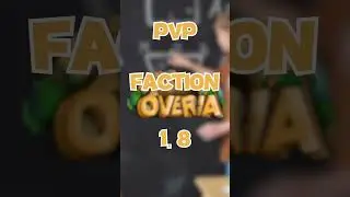 Tu es youtubeur et tu veux te faire de l&rsquo;argent ? .gg/overia #pvpfaction #f2w #minecraftfrancais #mc