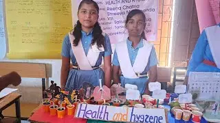 Science exhibition /Health and hygiene project. ବିଜ୍ଞାନ ମେଳା। Science exhibition school video 🧠🧠🧪🧪🫁🫁