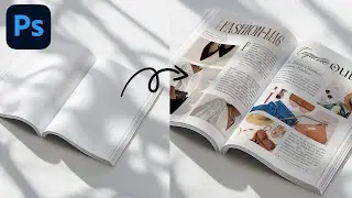 How to make magazine mockup in photoshop | Photoshop Mockup Tutorial