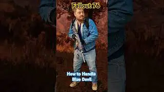 Blue Devil in #fallout76 #fallout#skit #shorts