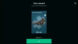 (WR) Space Tech Gold Crates Special Delivery