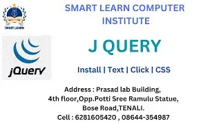 jQuery | Install | text | click | CSS