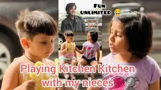Yukti aur lala sath khela kitchen kitchen❤️ #dailyvlogs #december #akshaysaraswat #cutebabyfunny 