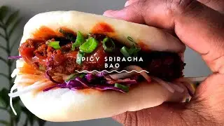 Spicy Sriracha Bao | Crispy Chicken Bao | By Chef Nehal Karkera