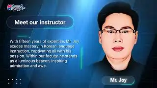 K-village: Start your Korean journey with our Basic Course.