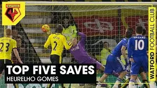 TOP FIVE SAVES 🔥 | Heurelho Gomes