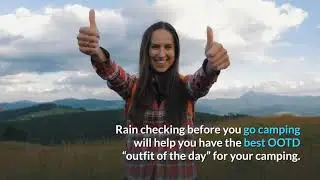 Weather check before Camping