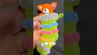 ✨ Мини-рождественский носок! | Отделка из синели и бархата 🧦🎄