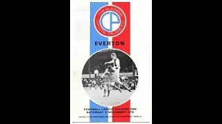 1972 73 Crystal Palace Everton 04 11 72
