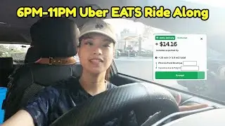 I Delivered Food In L.A County 6PM-11PM Uber Eats Ride Along Any Day Is Good For Some extra MONEY!