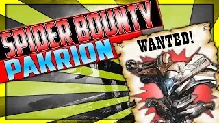 Destiny 2 - PAKRION LOCATION - Weekly Spider Bounty