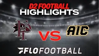 Highlight: Franklin Pierce vs American International | NE10 Football 2024