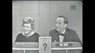 Bowling great Marion Ladewig on What's My Line?
