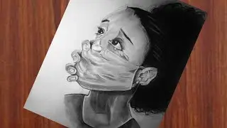 corona Drawing | easy pencil drawing | corona warrior | coronavirus pandemic