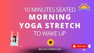 10 Minutes Seated Morning Yoga Stretch to Wake Up
