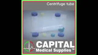 Centrifuge Tube 15ml Conical Bottom Available @capitalmeds